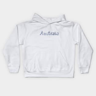 Australia word Kids Hoodie